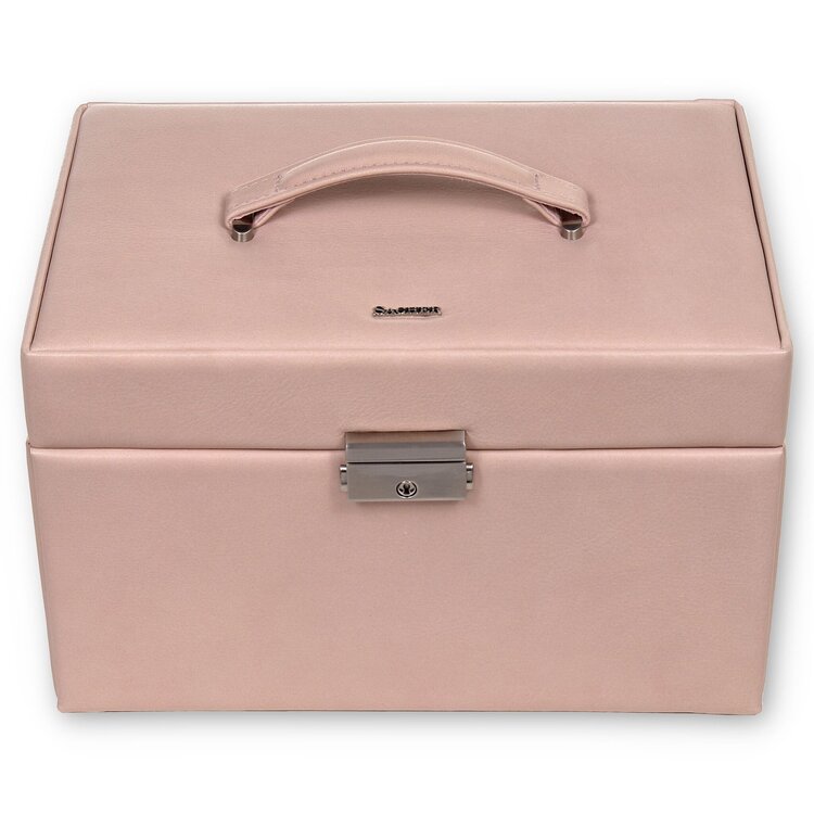 Sacher  Schmuckkasten Lena pastello / rosé (Leder)