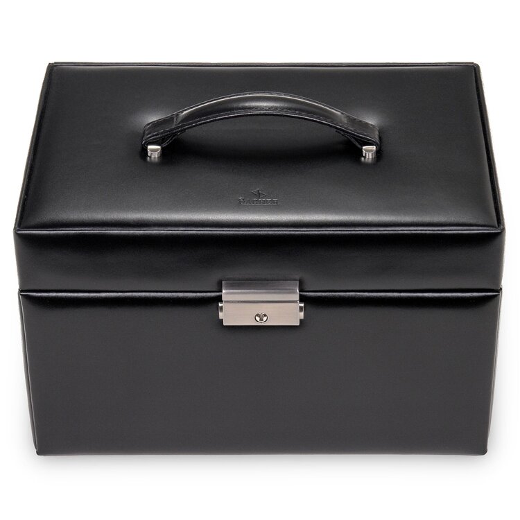 Sacher  Schmuckkasten Julia new classic / schwarz (Leder)