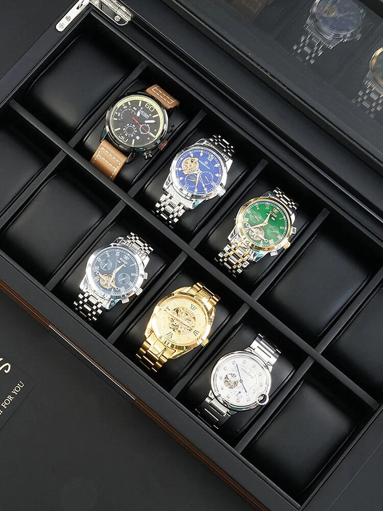 leonardo louis  Luxus Uhrenbox Lucerna 2377 für 12 Uhren