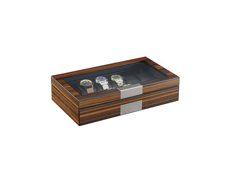 leonardo louis Luxus Uhrenbox Lucerna 2377 für 12 Uhren