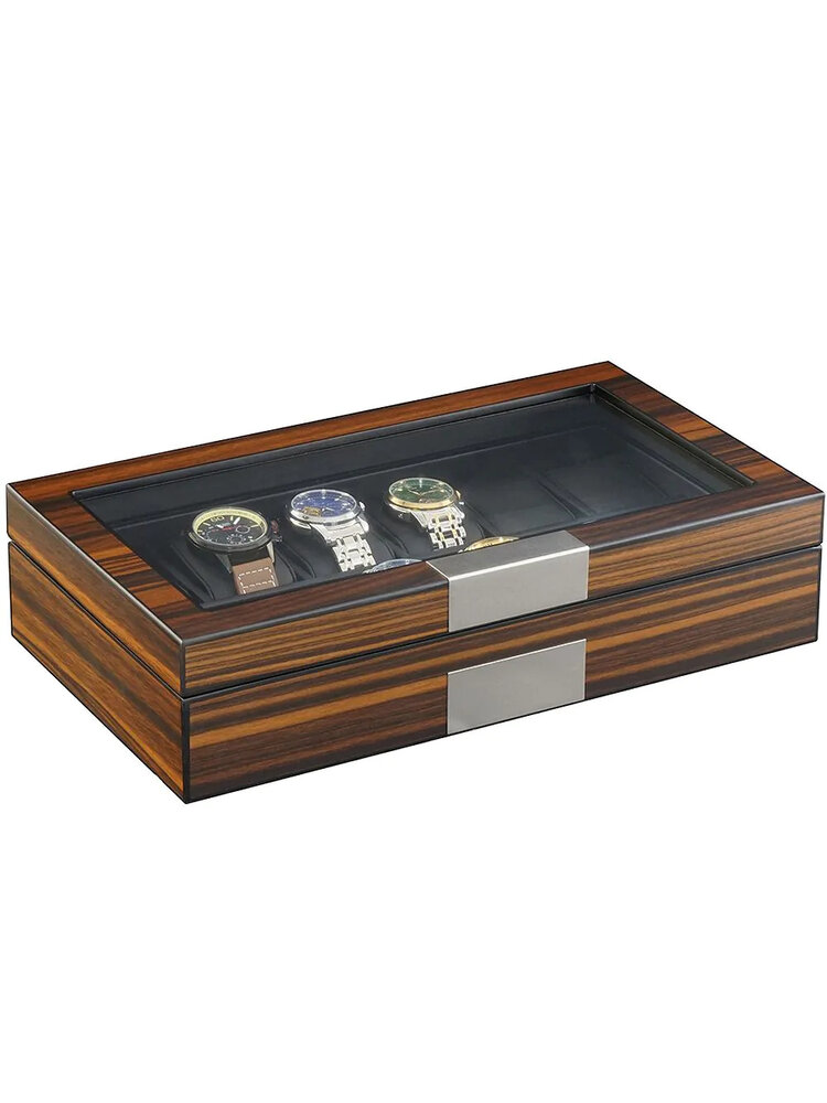 leonardo louis  Luxus Uhrenbox Lucerna 2377 für 12 Uhren