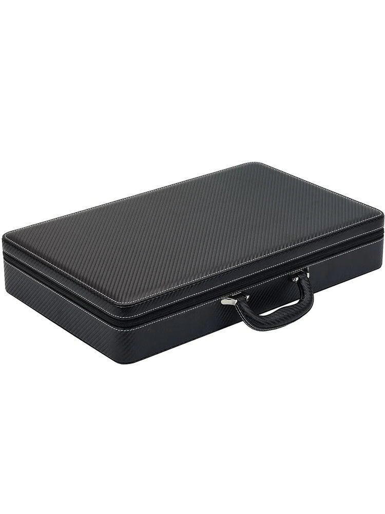 leonardo louis  Uhrenkoffer BL für 24 Uhren schwarz