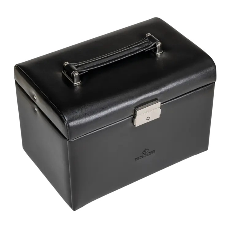 Schmuckkoffer Merino / schwarz Kollektion: Merino | Farbe: schwarz