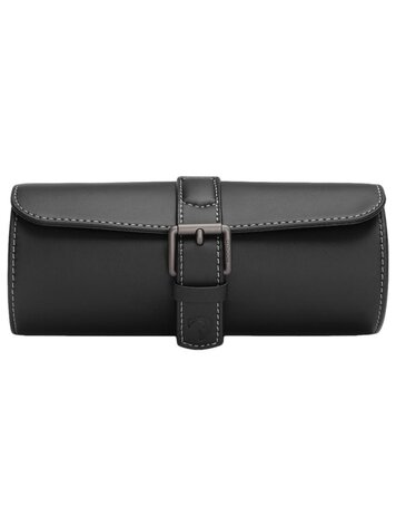 Modalo Uhrenbeweger GENIUS Uhrenrolle für 3 Uhren SCHWARZ