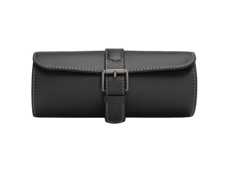 Modalo GENIUS Uhrenrolle für 3 Uhren SCHWARZ