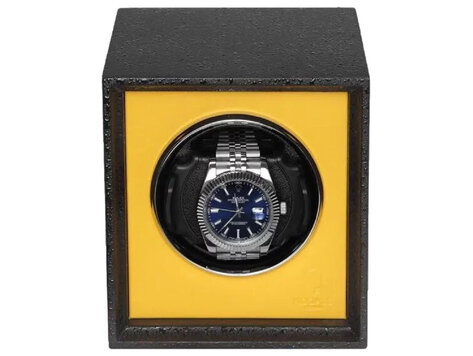 Modalo Twist Uhrenbeweger 1 Uhr schwarz gelb