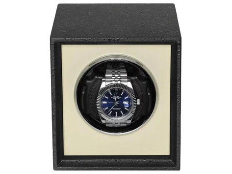 Modalo Twist Uhrenbeweger 1 Uhr schwarz beige