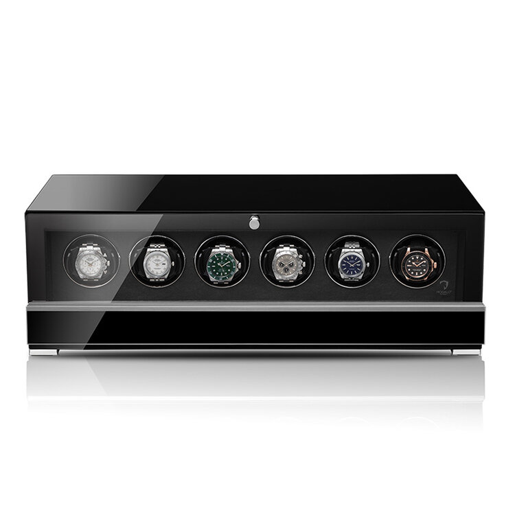 Modalo CLASICO PREMIUM Uhrenbeweger 6 Uhren schwarz