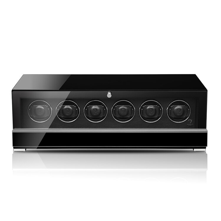 Modalo CLASICO PREMIUM Uhrenbeweger 6 Uhren schwarz