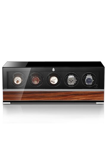 Modalo CLASICO PREMIUM Uhrenbeweger 5 Uhren Sandelwood