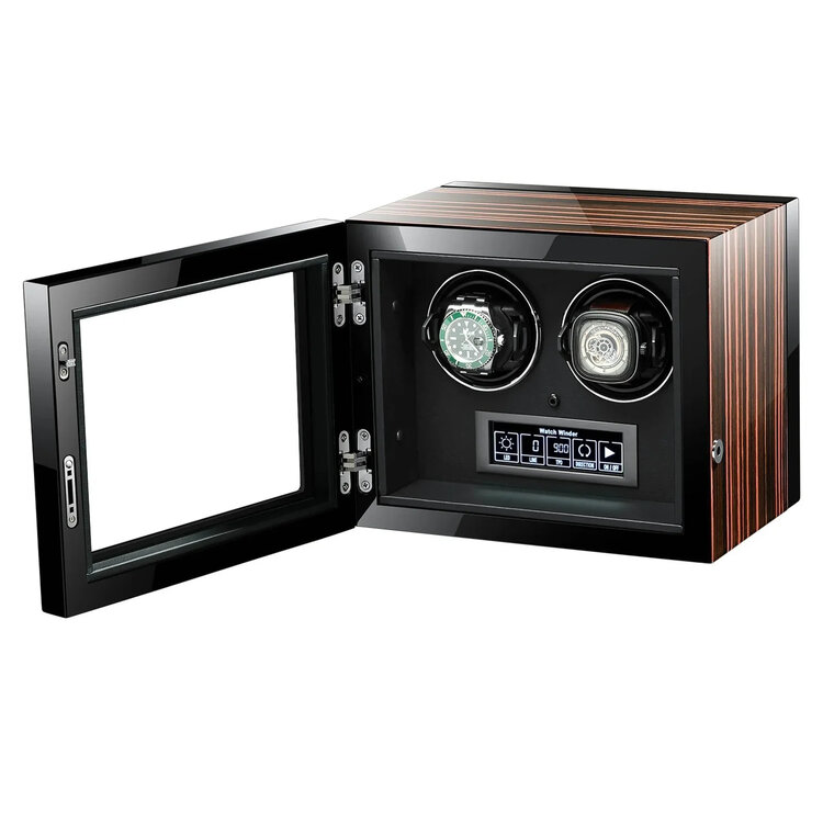 Chronoguard Uhrenbeweger Premium Automatik 2 Uhrenbeweger mit Touchscreen