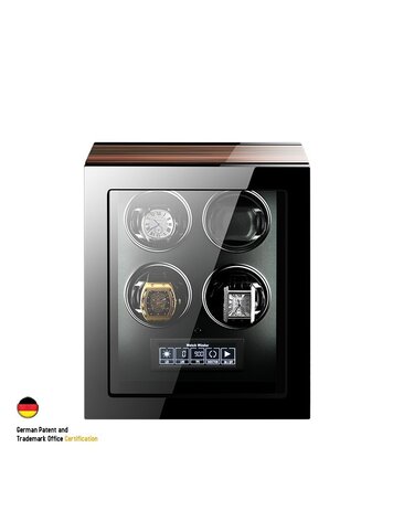Chronoguard Uhrenbeweger Premium Automatik 4 Uhrenbeweger mit Touchscreen