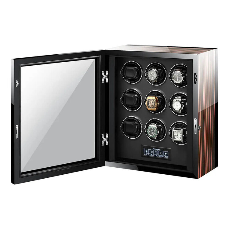 Chronoguard Uhrenbeweger Premium Automatik 9 Uhrenbeweger mit Touchscreen