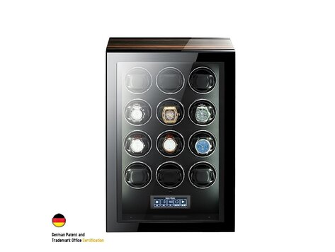 Chronoguard Switzerland Premium Automatik 12 Uhrenbeweger mit Touchscreen