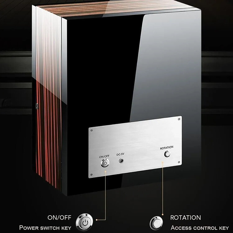 Chronoguard Uhrenbeweger Premium Automatik 24 Uhrenbeweger mit Touchscreen