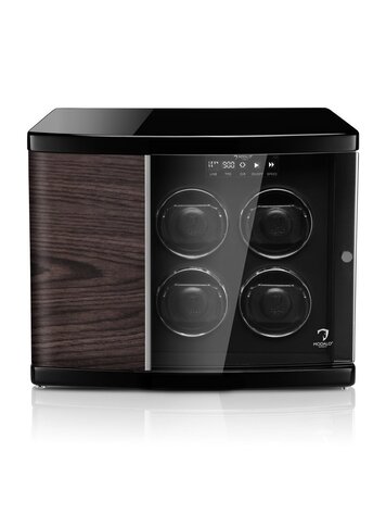 Modalo Uhrenbeweger TIMELESS Uhrenbeweger für 6 Uhren Makassar schwarz