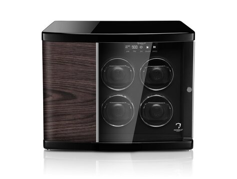 Modalo TIMELESS Uhrenbeweger für 6 Uhren Makassar schwarz