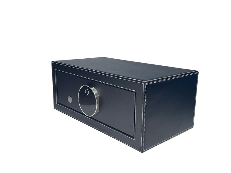 Chronoguard Uhrenbeweger  Goliath 4 er Uhrenbeweger Tresor schwarz Fingerprint