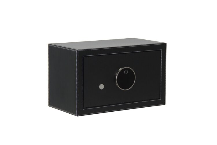 Chronoguard Switzerland  Goliath 8 er Uhrenbeweger Tresor schwarz Fingerprint -