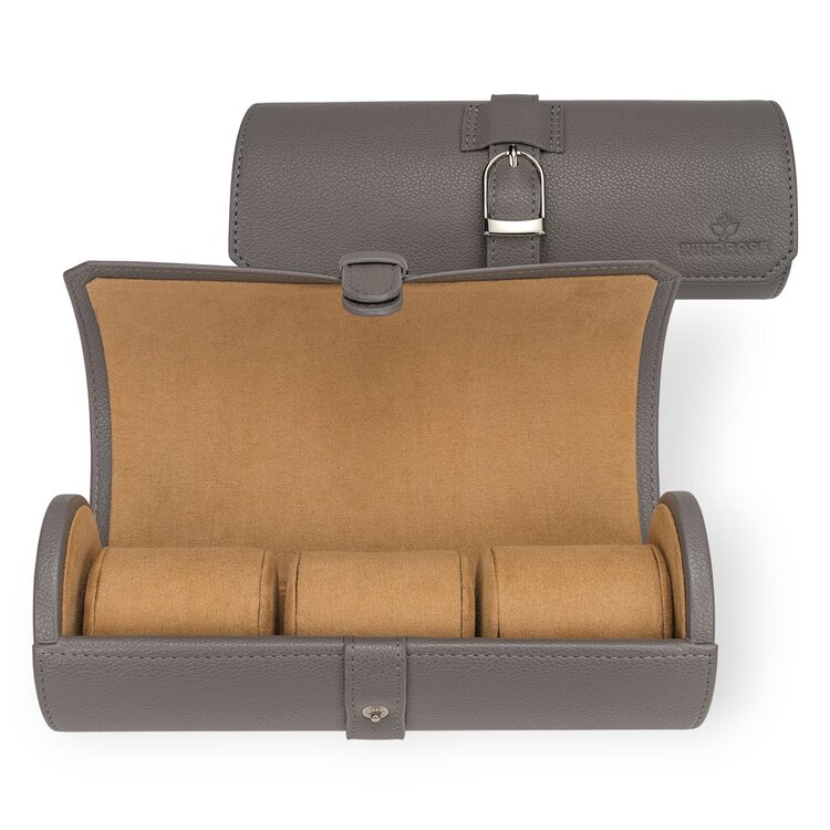 Windrose  Uhrenetui für 3 Uhren Marvella / ash