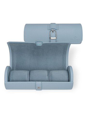 Windrose Uhrenetui für 3 Uhren Marvella / sky