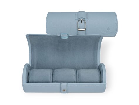 Windrose Uhrenetui für 3 Uhren Marvella / sky