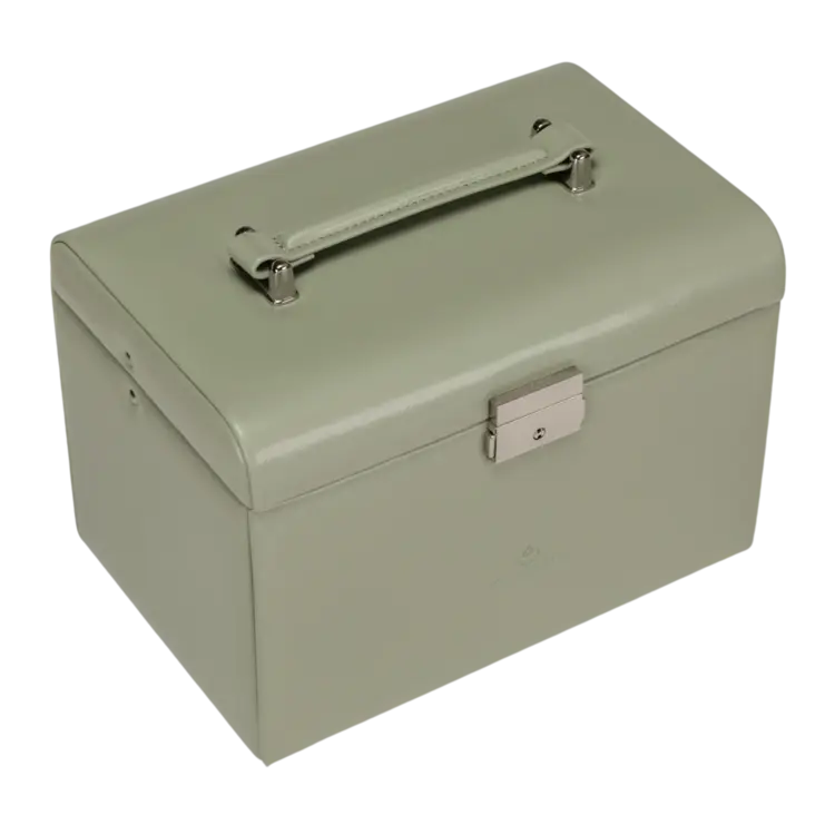 Windrose Schmuckkoffer Merino Moda / salbei Kollektion: Merino Moda | Farbe: grün