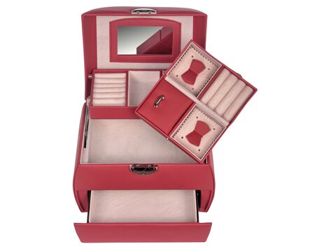 Schmuckkasten Selina standard / rot