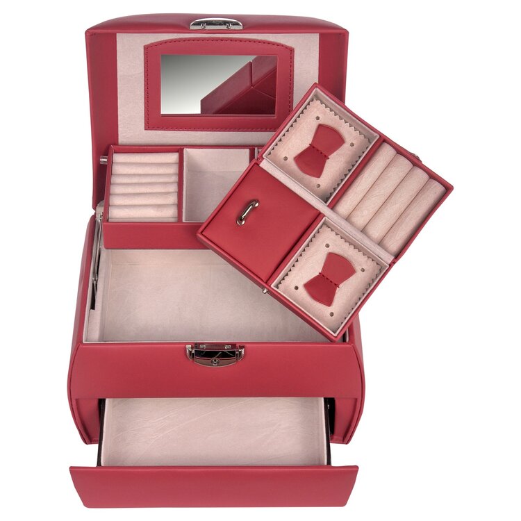 Sacher Schmuckkasten Selina standard / rot