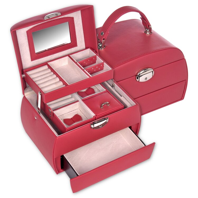 Sacher Schmuckkasten Selina standard / rot
