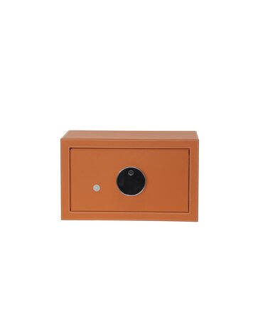 Chronoguard Switzerland Goliath 8 er Uhrenbeweger Tresor orange Fingerprint