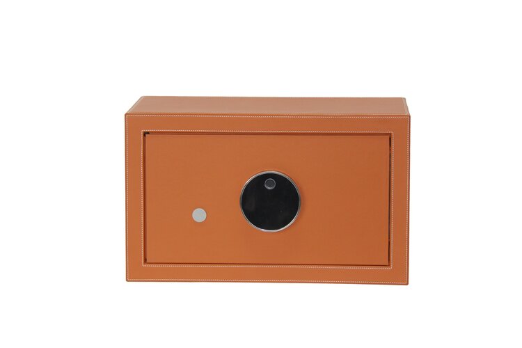 Chronoguard Uhrenbeweger  Goliath 8 er Uhrenbeweger Tresor orange Fingerprint