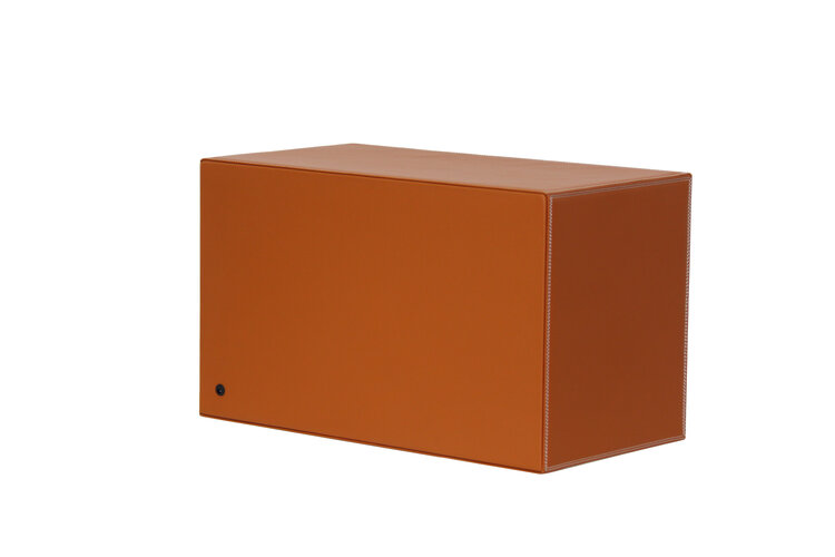 Chronoguard Switzerland  Goliath 8 er Uhrenbeweger Tresor orange Fingerprint