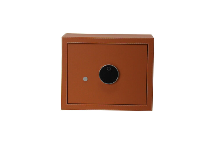Chronoguard Uhrenbeweger  Goliath 12 er Uhrenbeweger Tresor orange Fingerprint