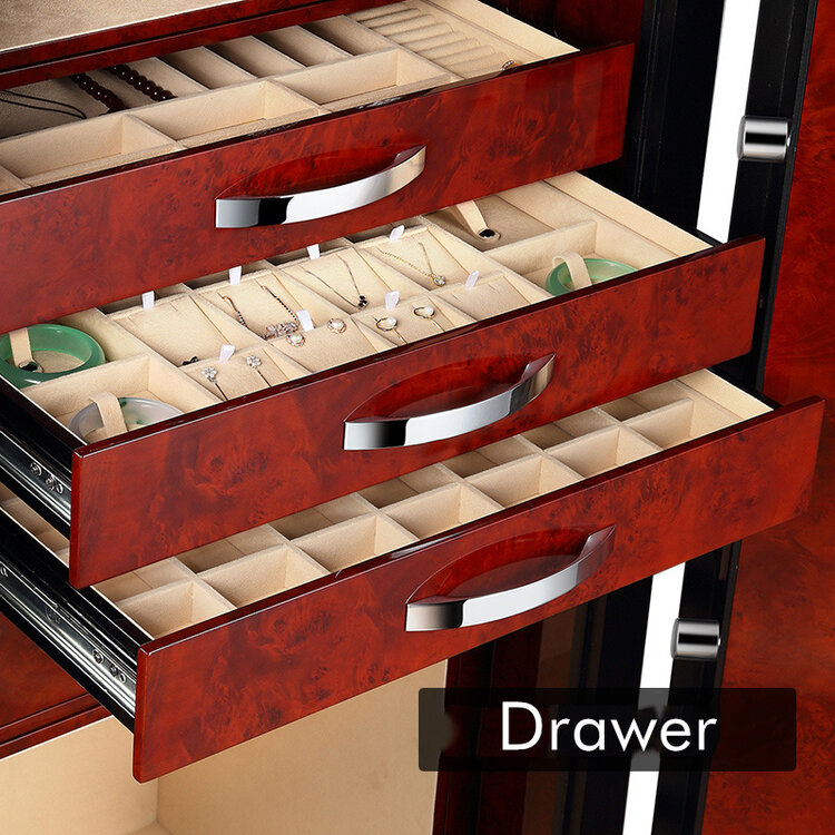 Chronoguard Switzerland Rosewood Westhill Elite Watch Safe 8 Uhren