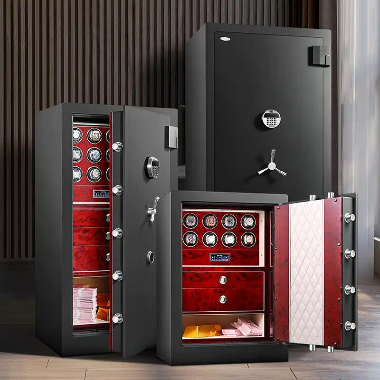 Chronoguard Switzerland Rosewood  Elite Watch Safe 8 Uhren