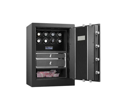 Chronoguard Switzerland Carbon Westhill Elite Watch Safe 8 Uhren