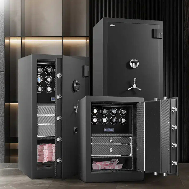 Chronoguard Switzerland Carbon Westhill Elite Watch Safe 8 Uhren