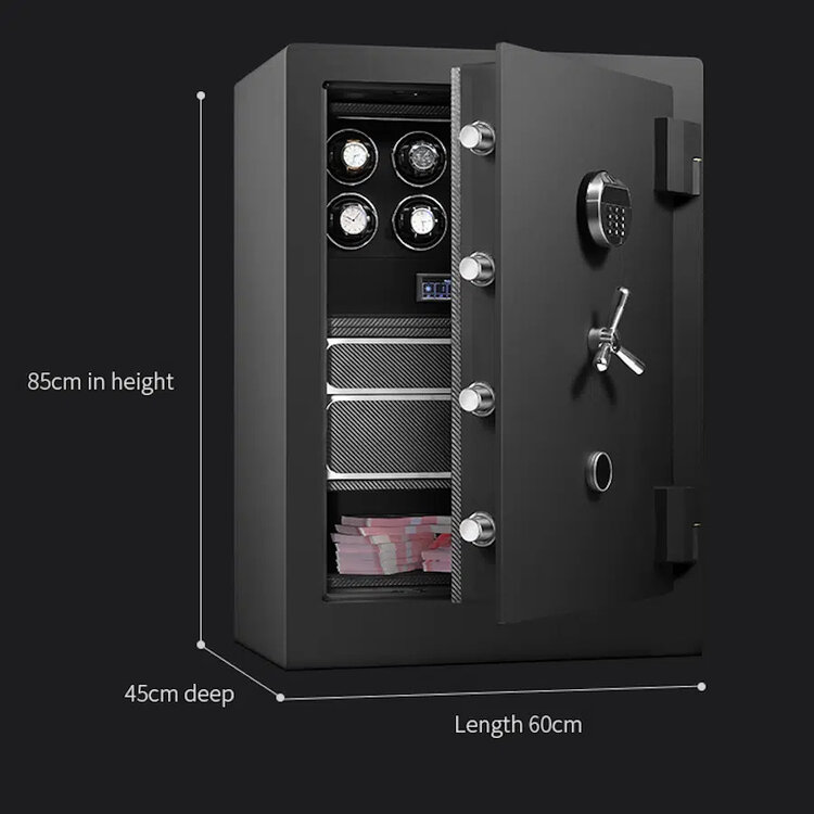 Chronoguard Switzerland Carbon  Elite Watch Safe 8 Uhren