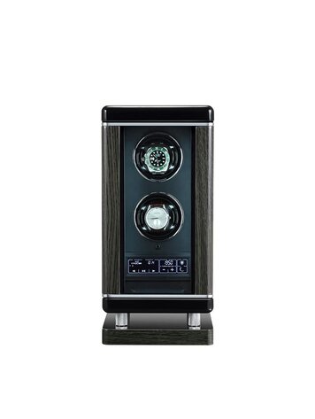 Chronoguard Uhrenbeweger Elixir Uhrenbeweger für 2 Uhren Premium Schwarz