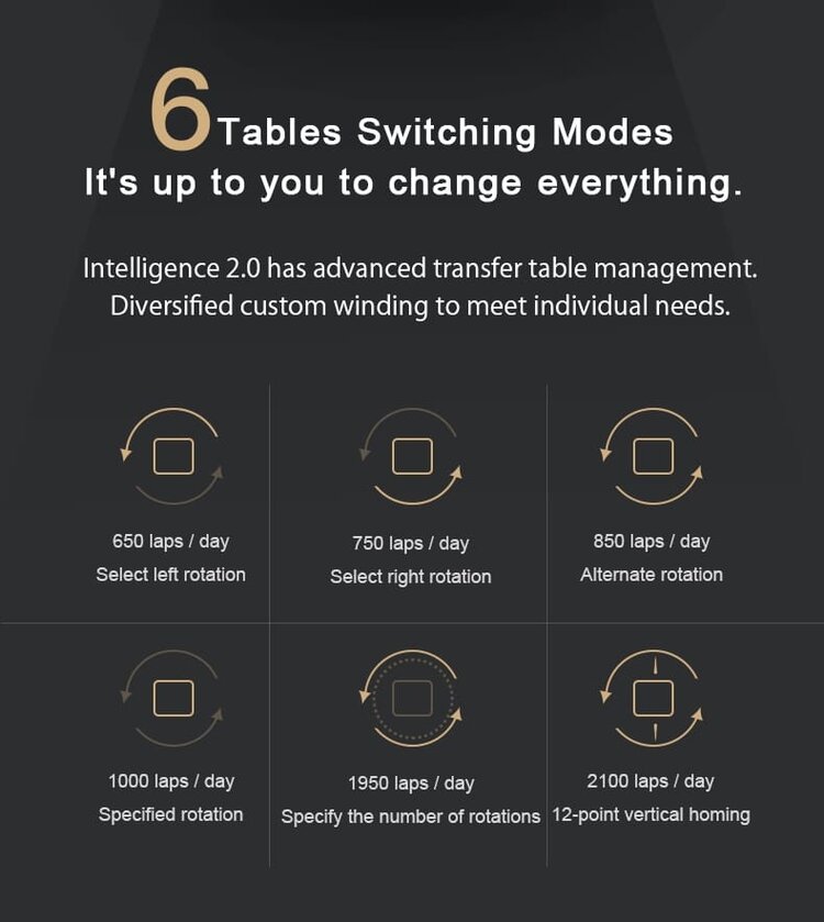 Chronoguard Uhrenbeweger  Elixir mit Biometrie-Technologie für 24 Uhren
