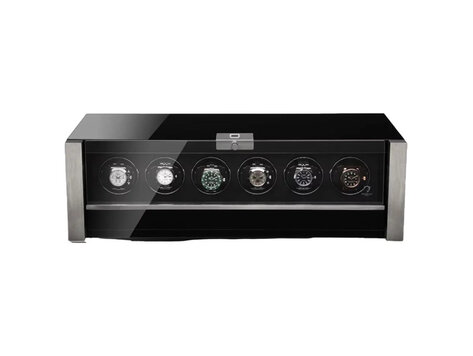 Modalo Allegra 6 - schwarz-silber für 6 Uhren