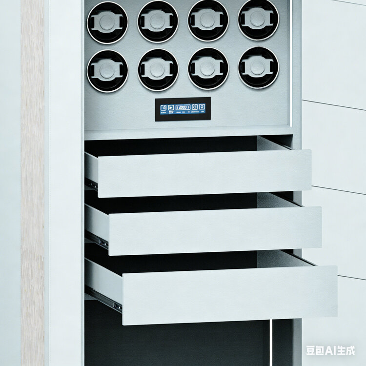 Chronoguard Switzerland TITAN PERLUM Uhrenbeweger Safe 8 Uhren