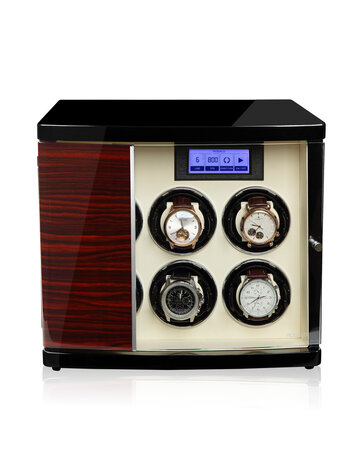 Modalo TIMELESS MV3 Uhrenbeweger 6 Uhren  Walnuss