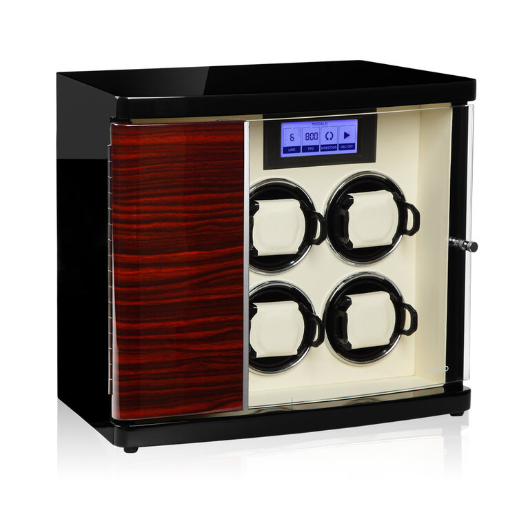 Modalo TIMELESS MV3 Uhrenbeweger 6 Uhren  Walnuss