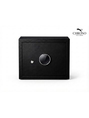 Chronoguard Switzerland Goliath 12 er Uhrenbeweger Tresor schwarz Fingerprint