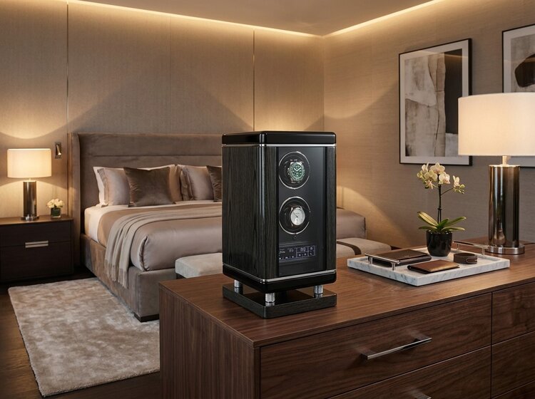 Chronoguard Uhrenbeweger  Elixir mit Biometrie-Technologie für 2 Uhren