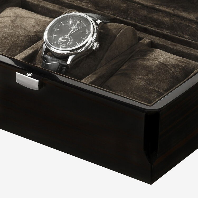 Chronoguard Uhrenbeweger Positano Luxus  Uhrenbox für 18 Uhren Handmade