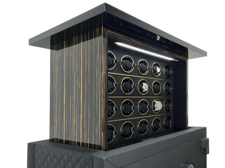 Chronoguard Switzerland  Imperium Uhrenbeweger Safe für 20 Uhren