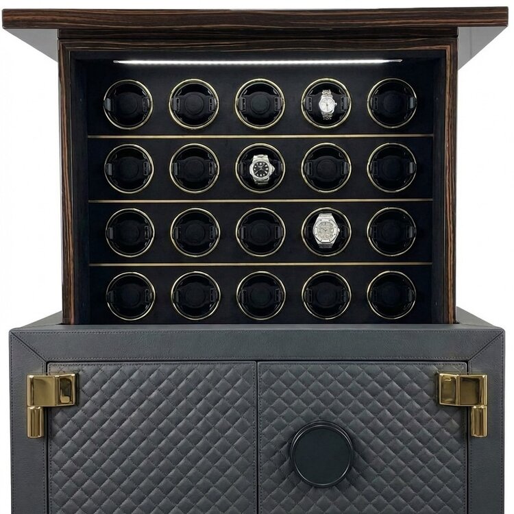 Chronoguard Switzerland  Imperium Uhrenbeweger Safe für 20 Uhren